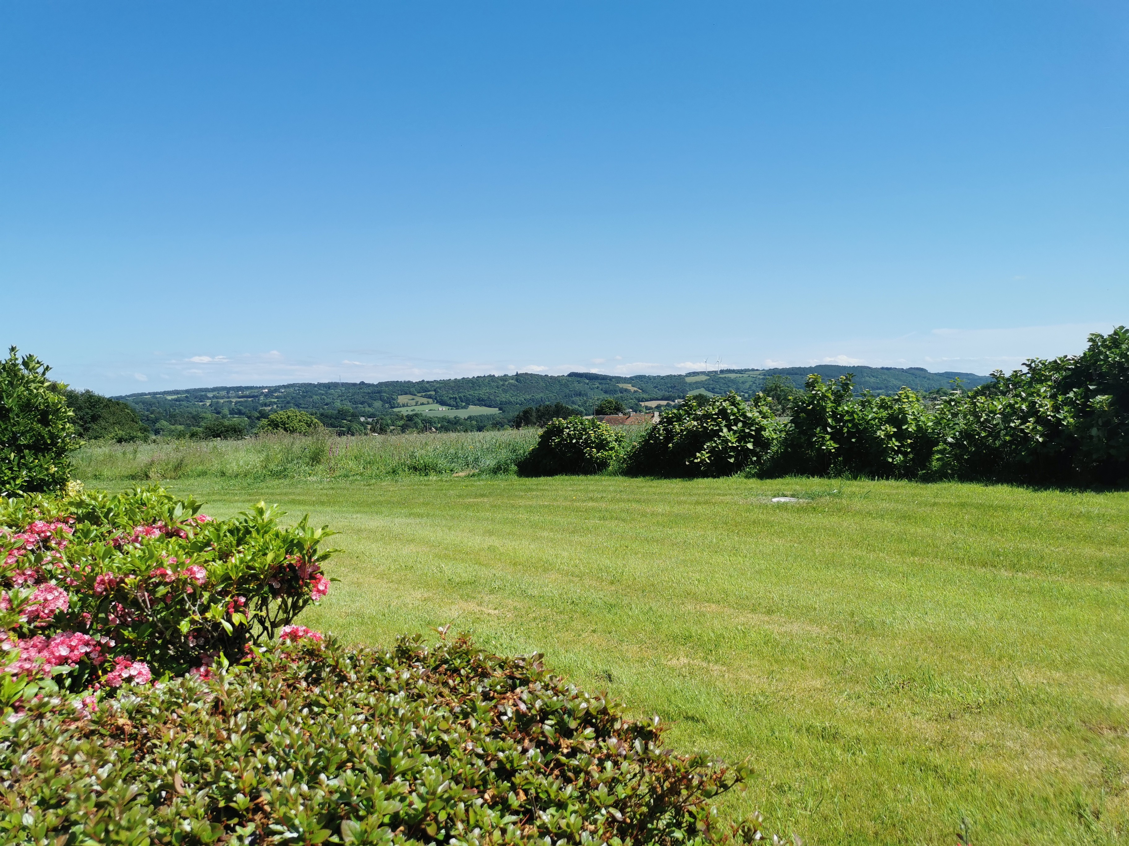 Vue sur la campagne