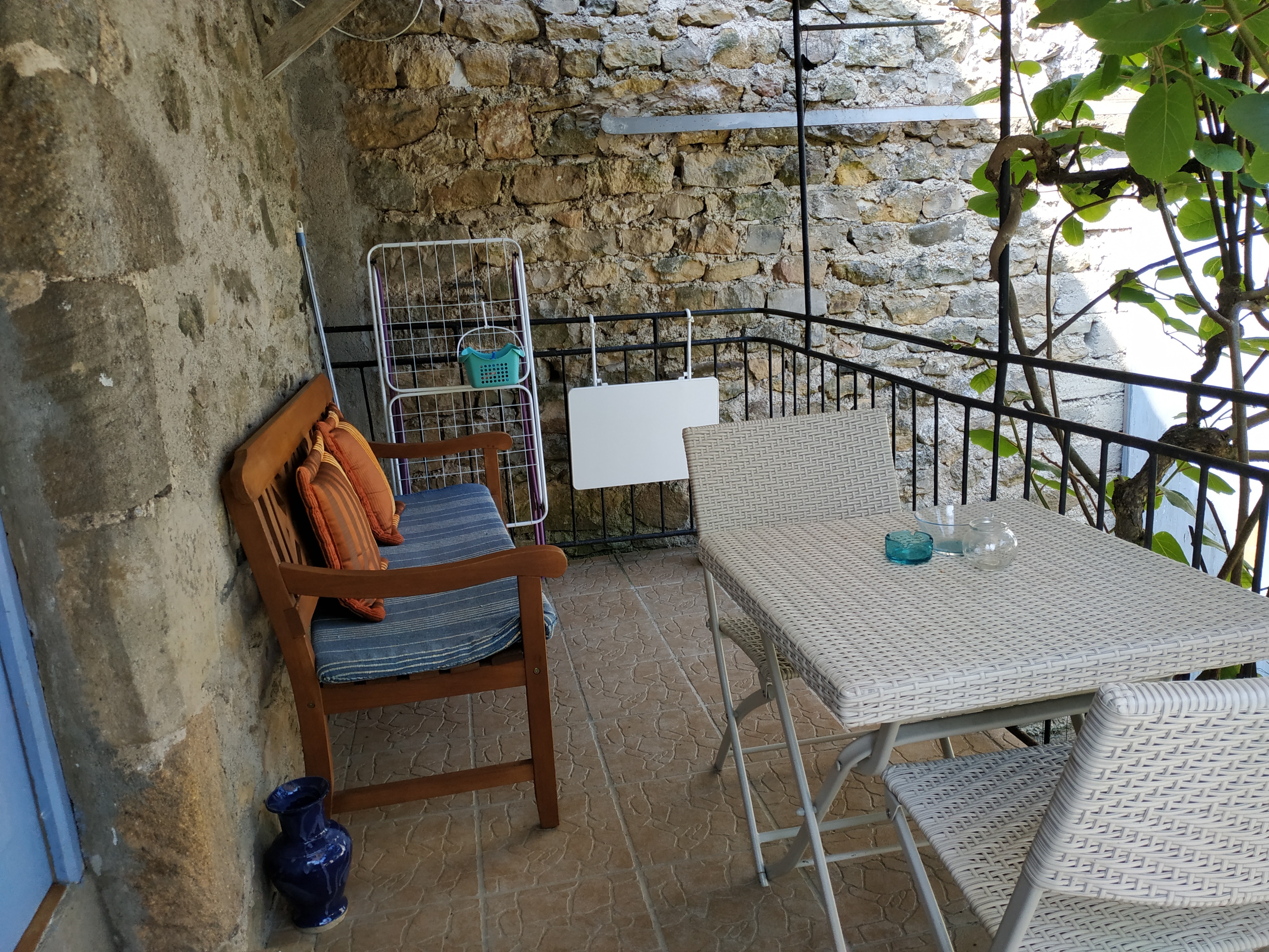 terrasse ombragée