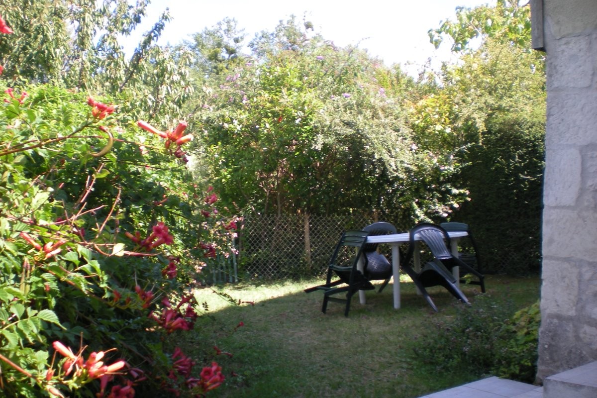 jardin privé du gite