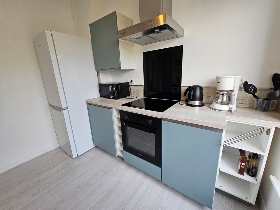 La Cuisine, Appartement lumineux et au calme pour 4 personnes à Royan en Charente maritime