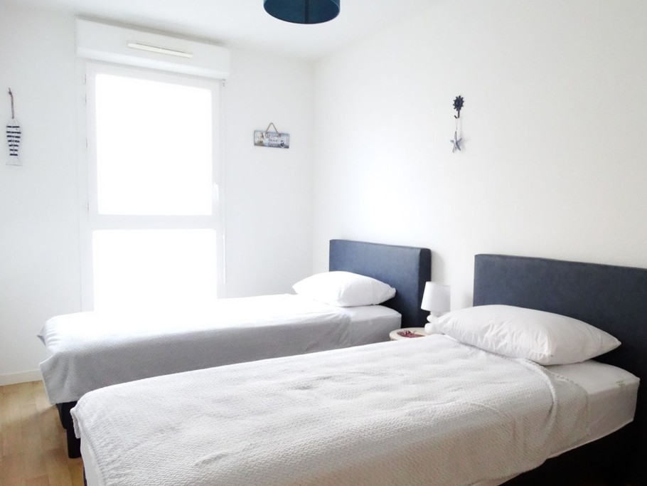 Deuxième chambre avec 2 lits 90