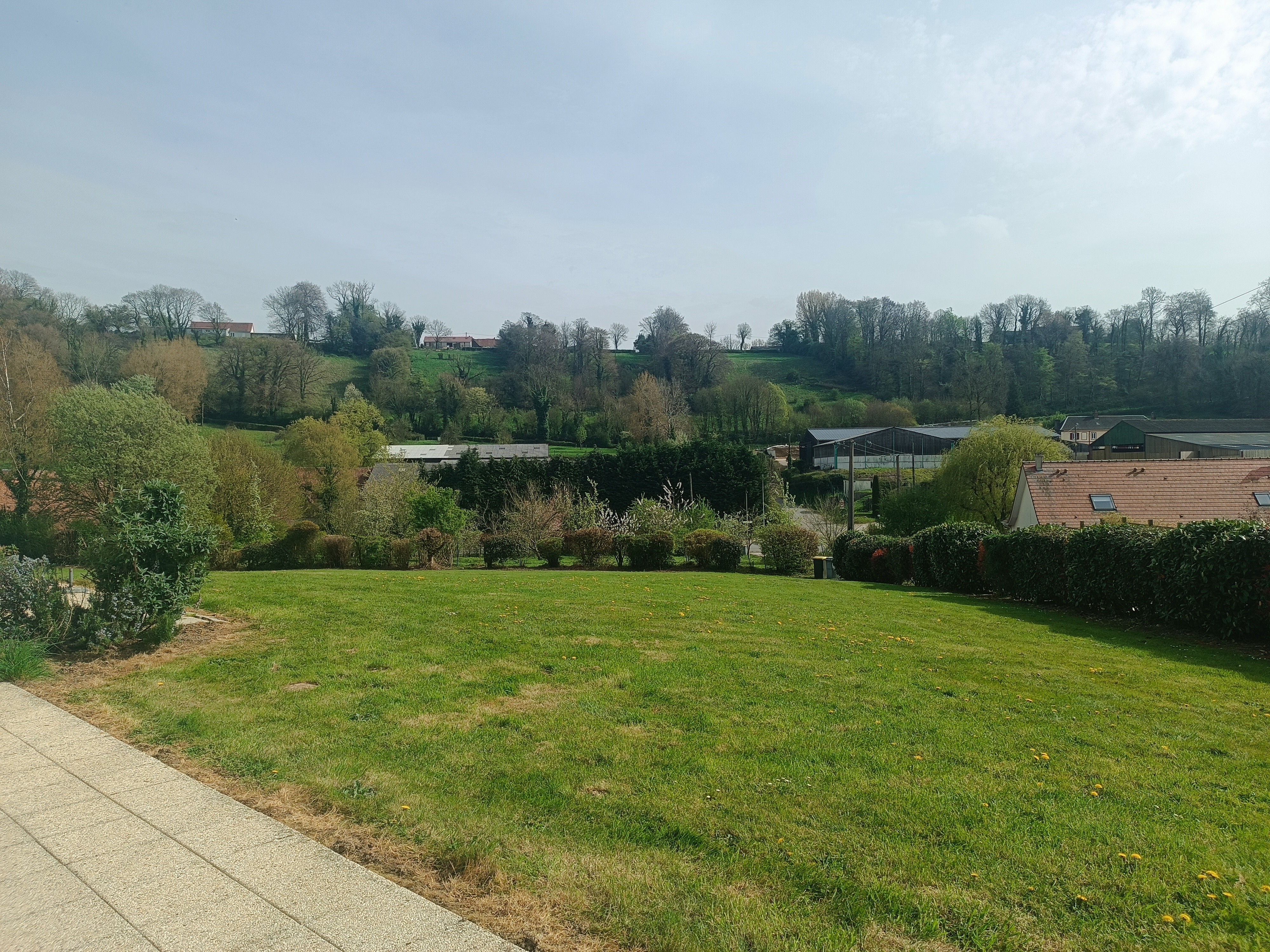 View of the countryside