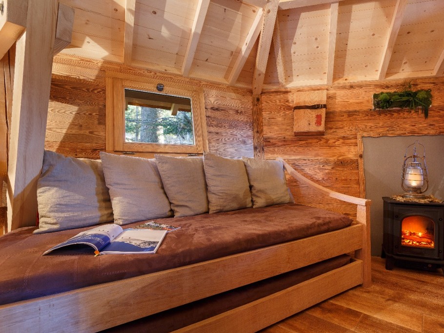 Intérieur Cabane "La Bordée"