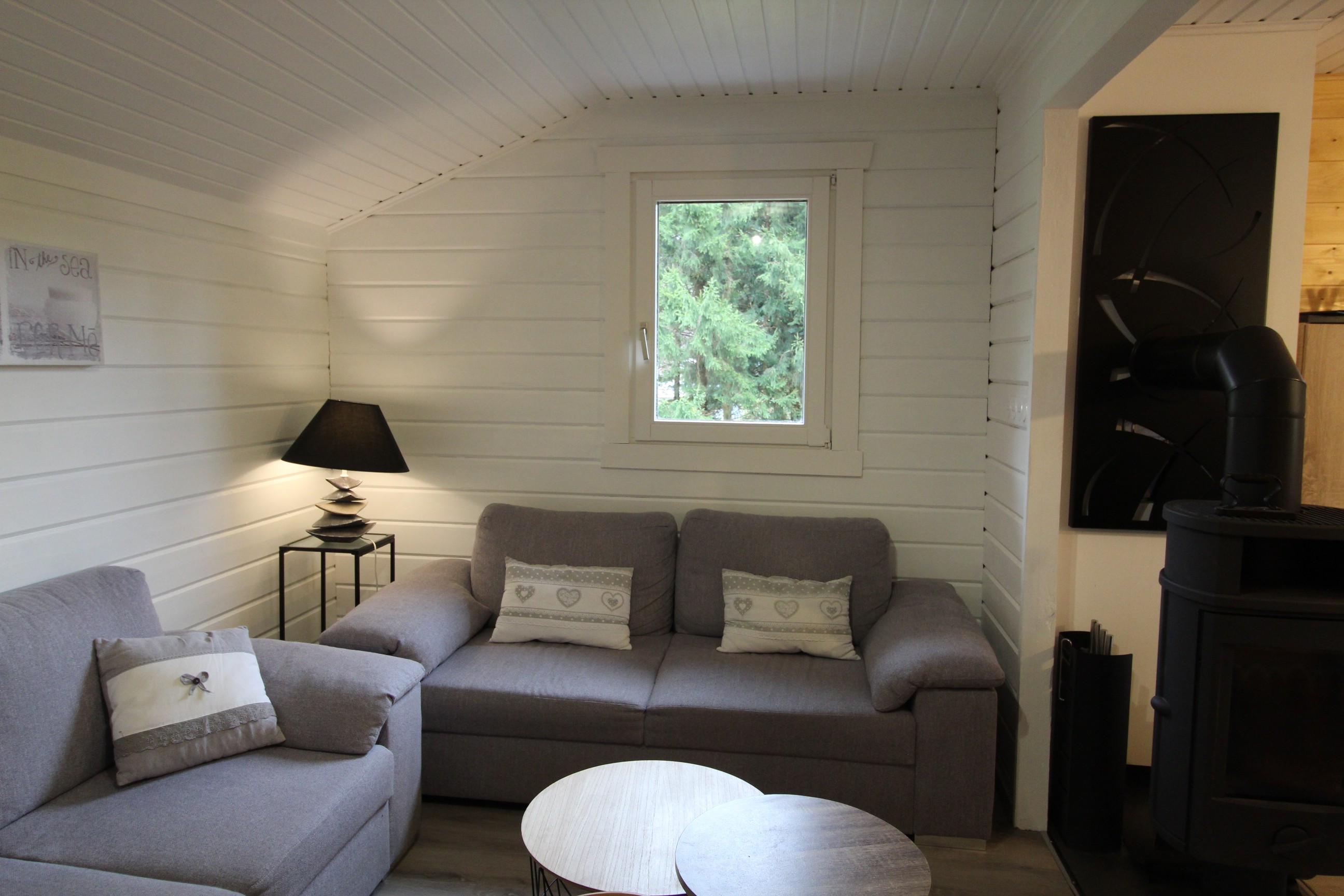 Salon - Chalet Le Ménil