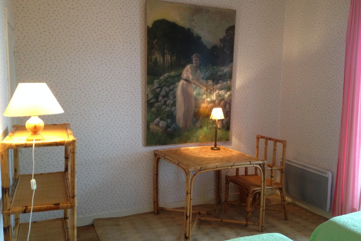 chambre 2lits 2m/90