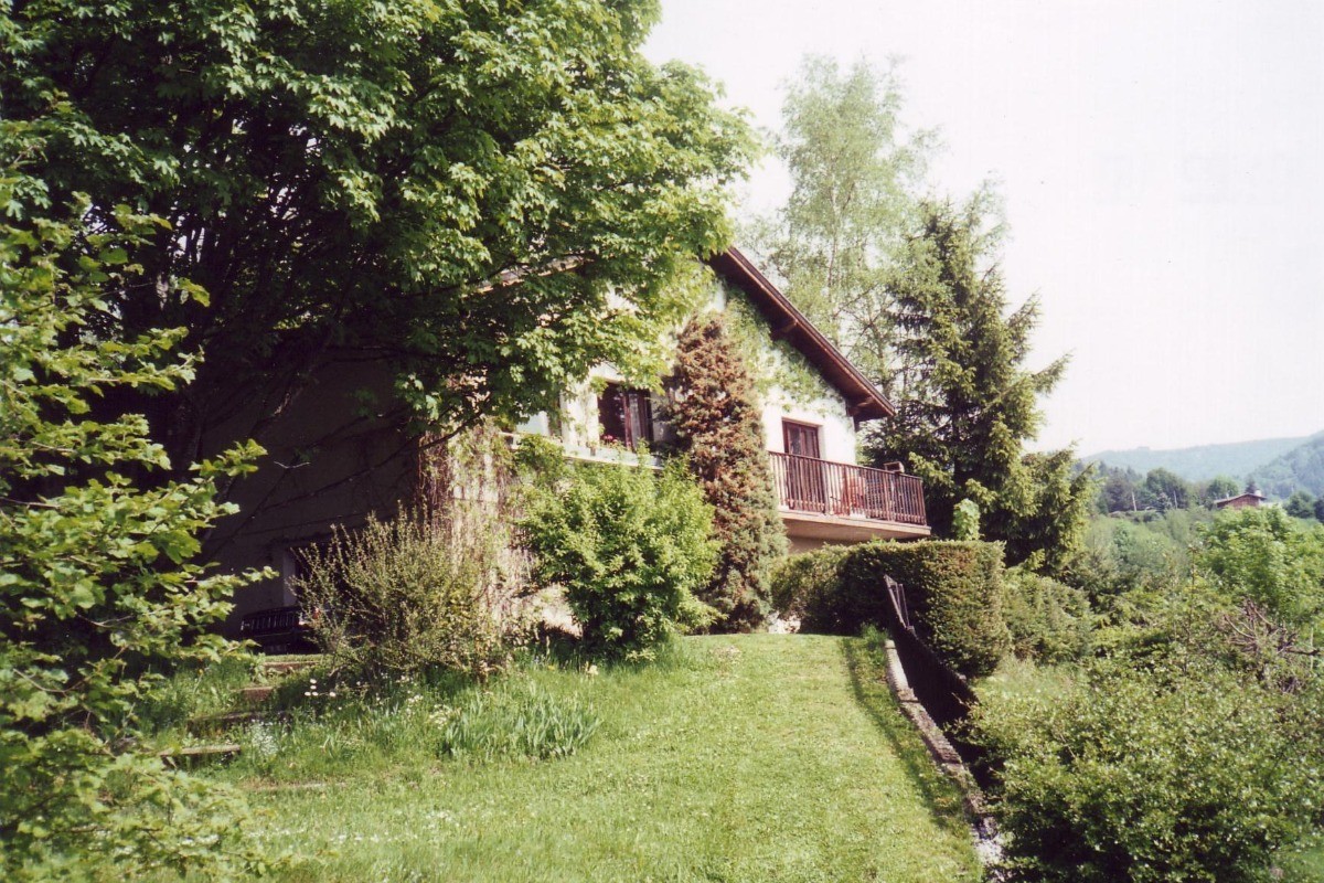 En été : la maison