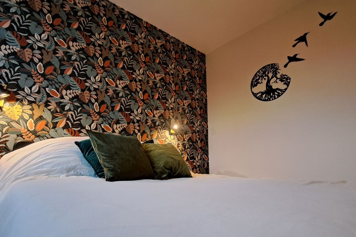 Chambre 2 Gite Au Pas de Velours (rez de chaussée)