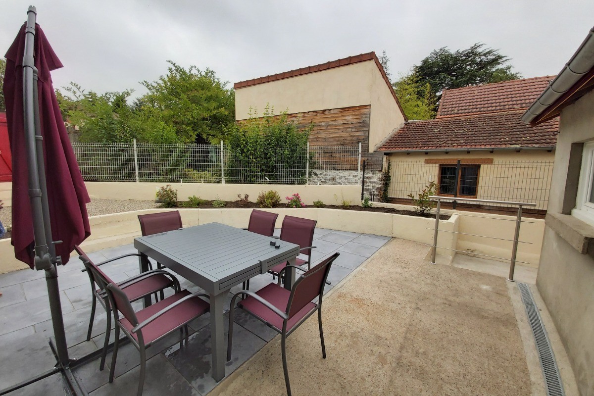 Terrasse aménagée