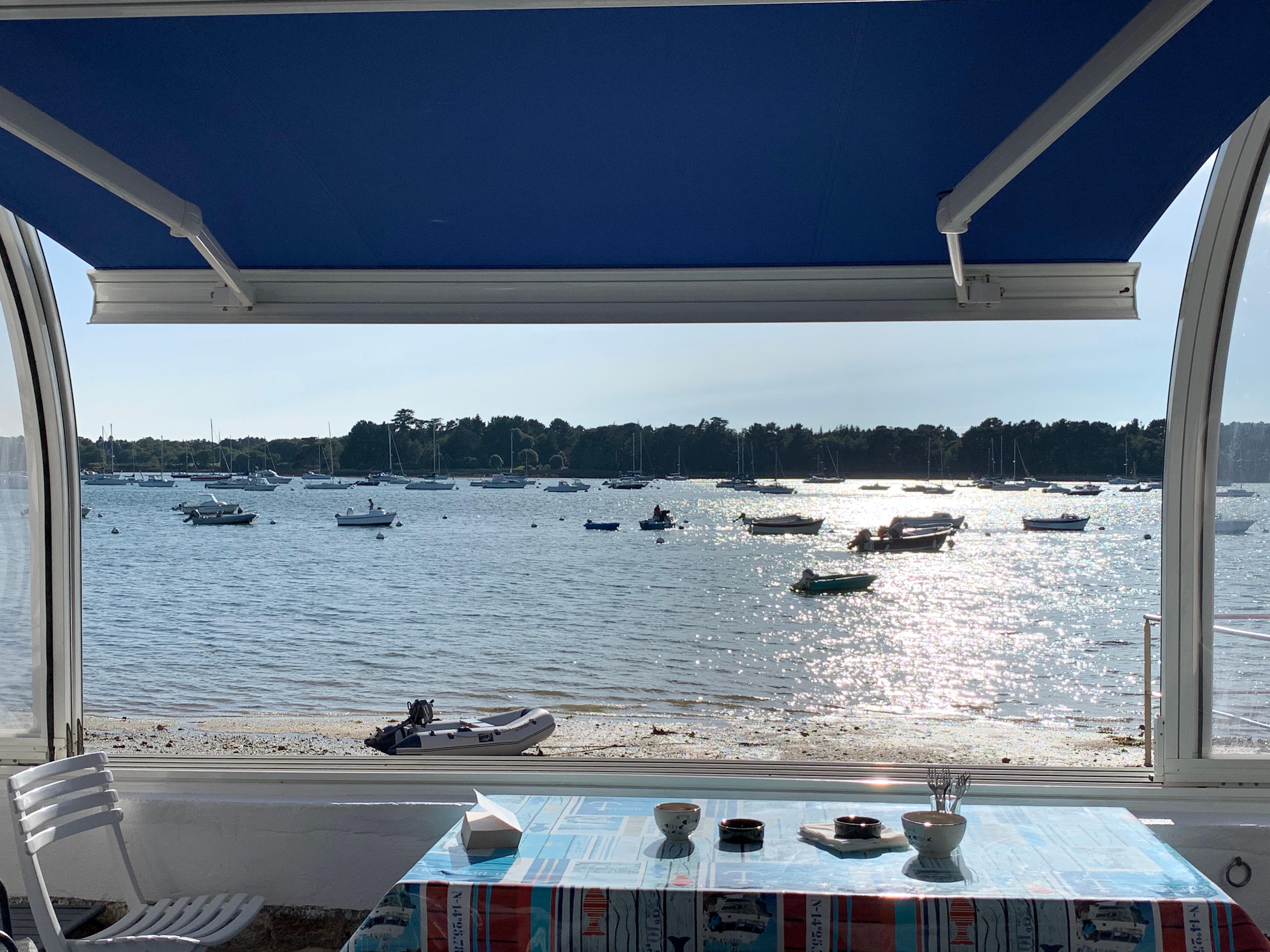 Terrasse vue mer