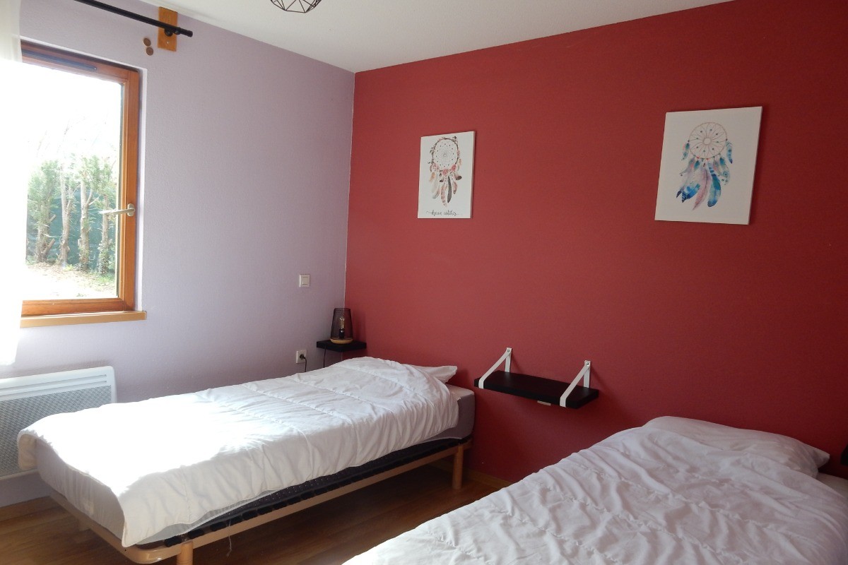 Chambre twin chalet 6 personnes