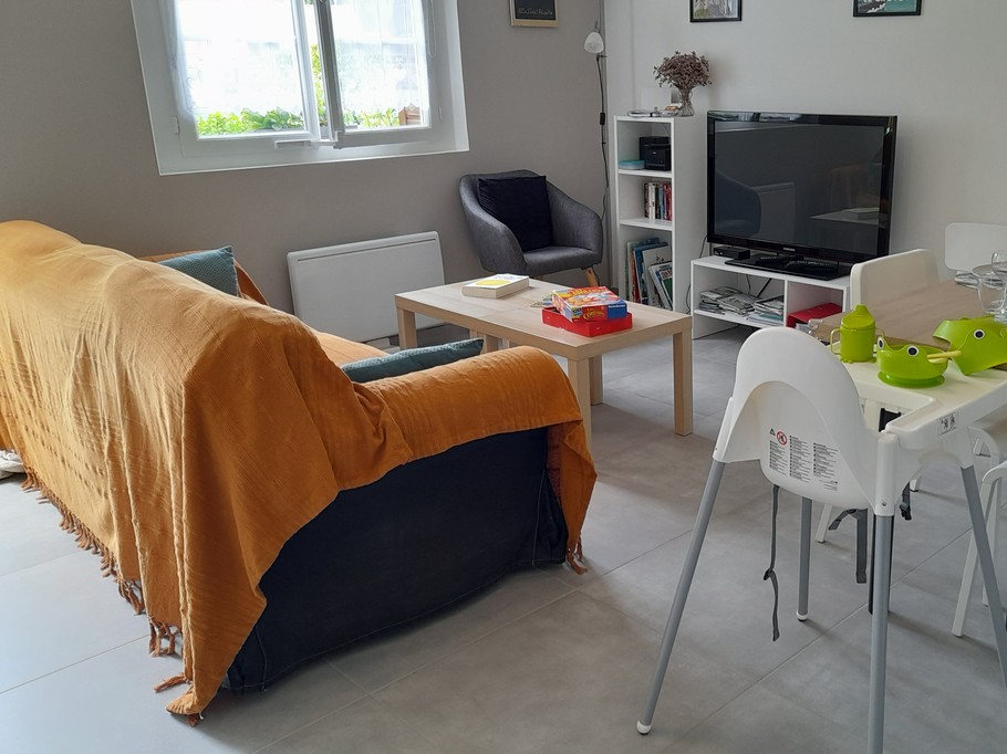 le coin salon de la grange