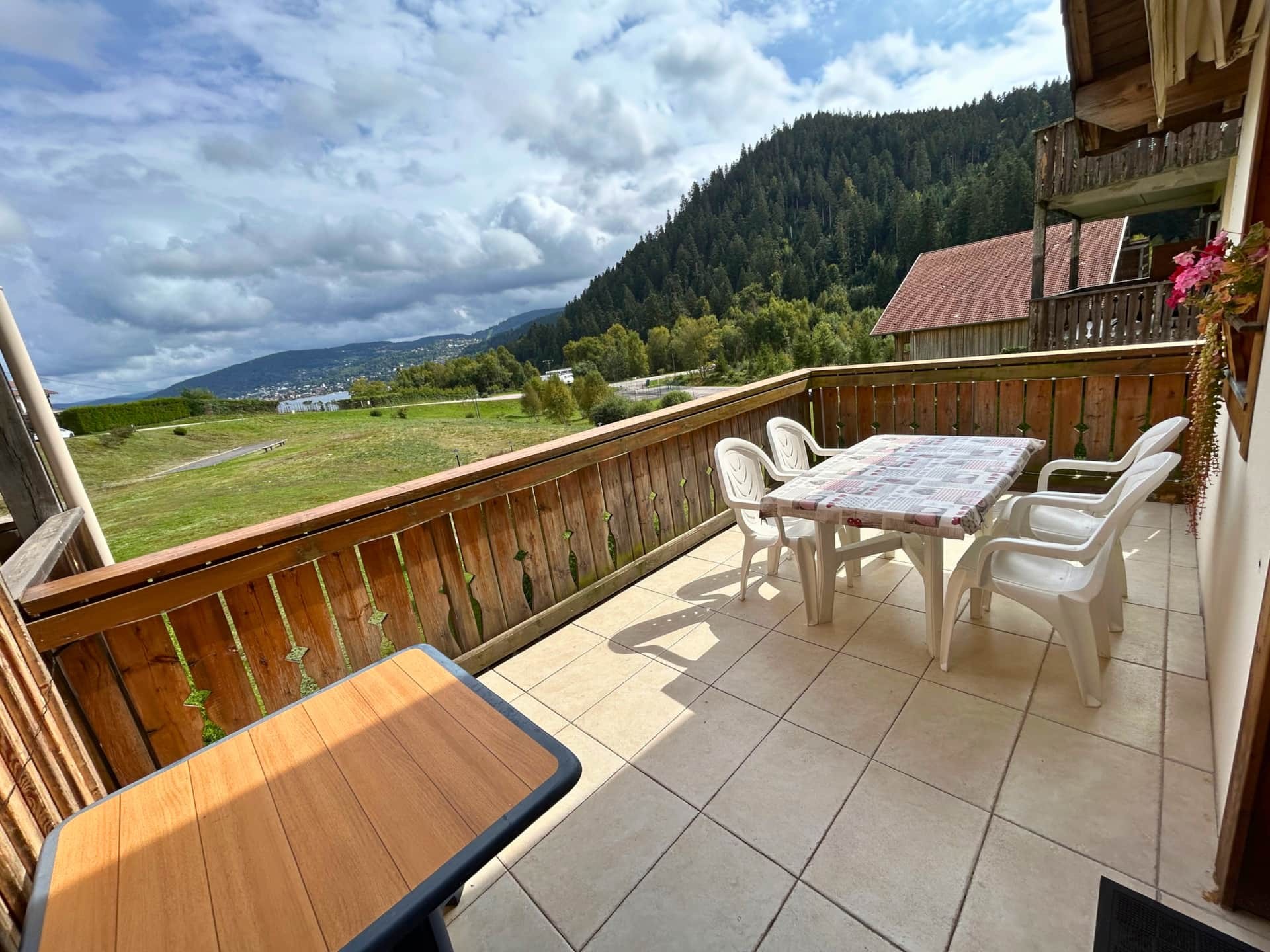 Terrasse  - Appartement "Coup de Cœur" à Gérardmer