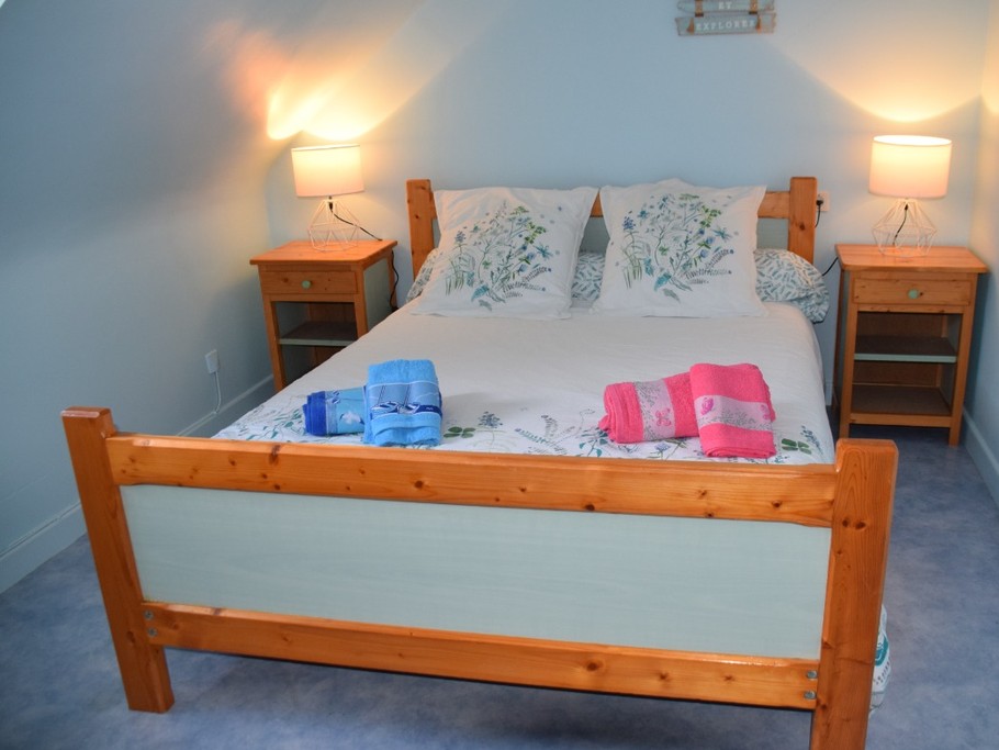 chambre 3 - location Clévacances - Tréguidel