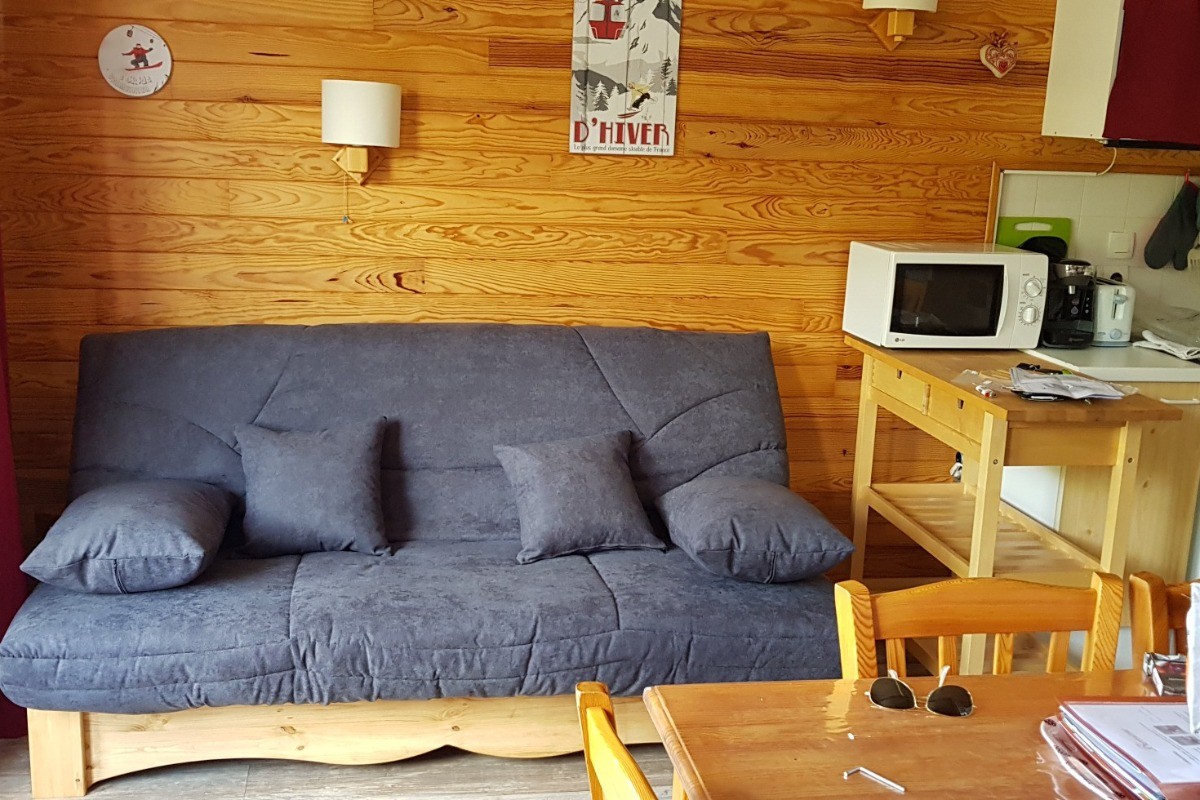 appartement 4/6 personnes idéalement situé en station de ski (valmeinier 1800 )