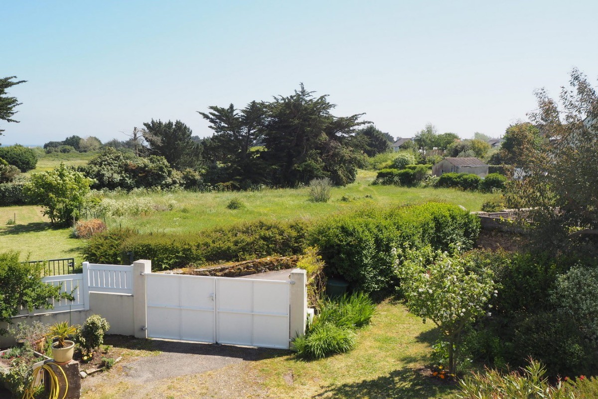 L'entrée de la propriété