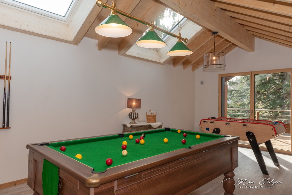 Salle de jeux - Chalet le Pourquoi Pas