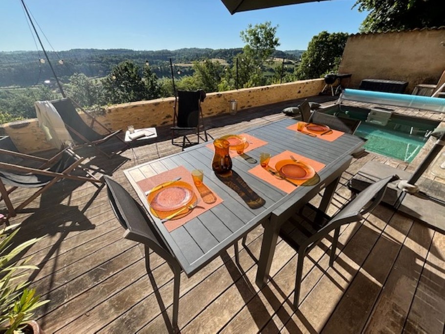 Terrasse + Piscine privée