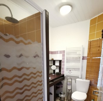 Salle d'eau avec WC