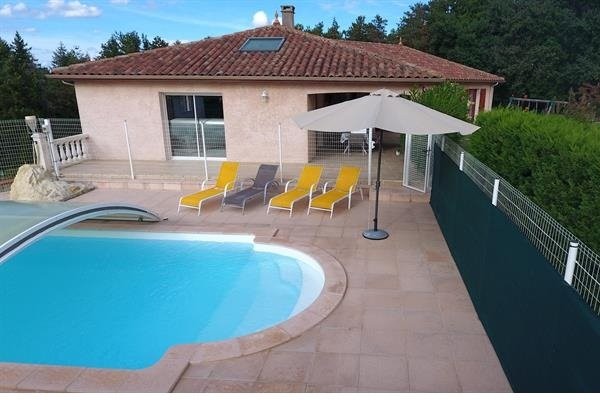 Vue aérienne piscine
