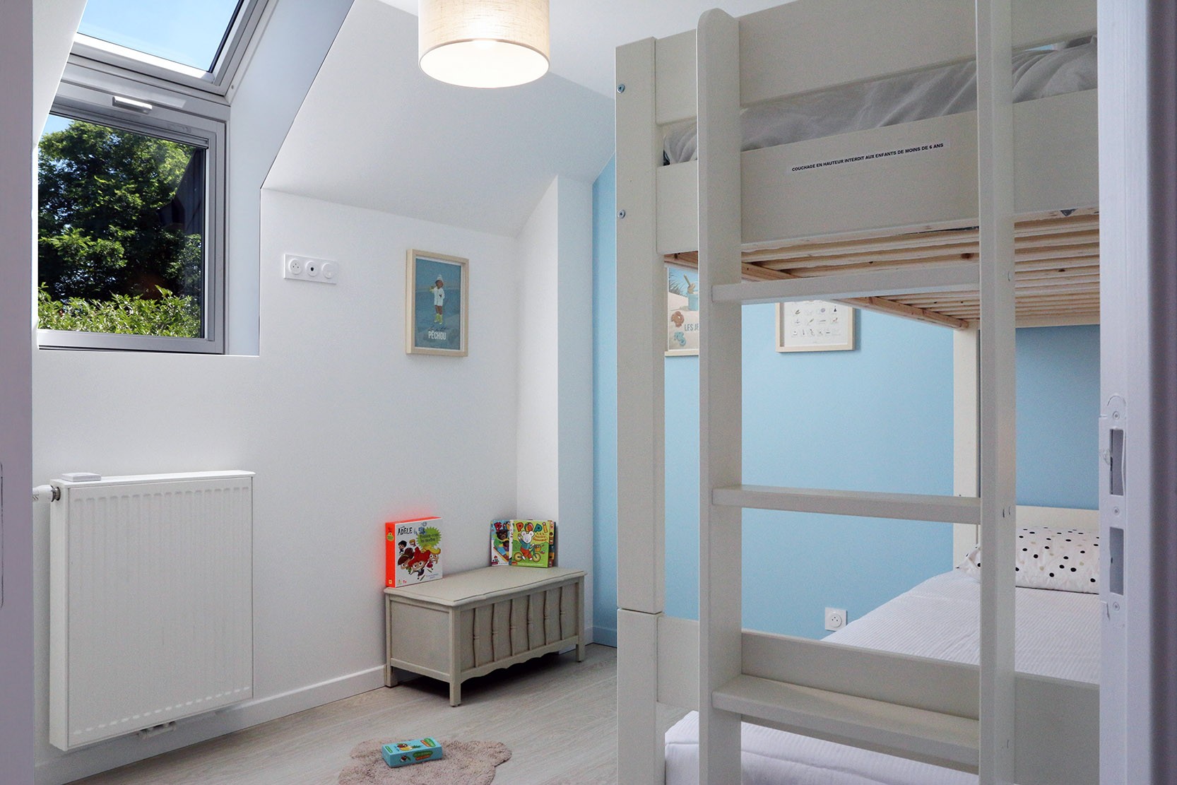 Chambre lits superposés 90*140