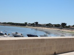 Vue de la maison des Pêcheurs à La Flotte sur l'ile de Ré