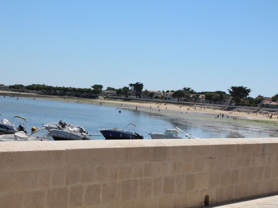 Vue de la maison des Pêcheurs à La Flotte sur l'ile de Ré