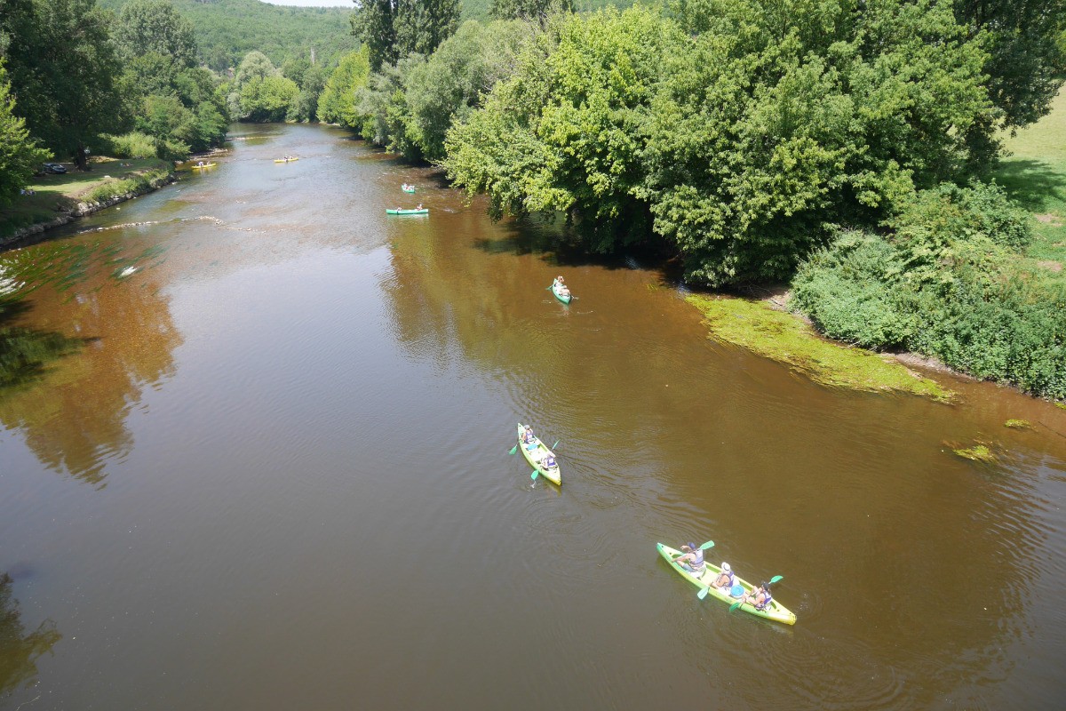 Canoë sur la Vézère