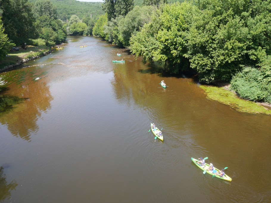 Canoë sur la Vézère