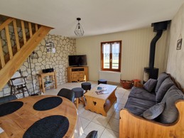 Living room - Gîte les azalées