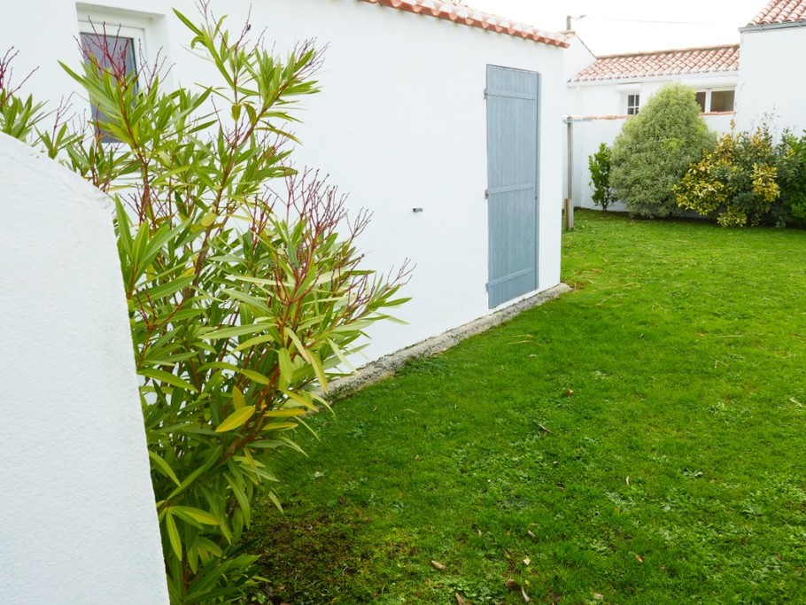 local vélos dans jardin