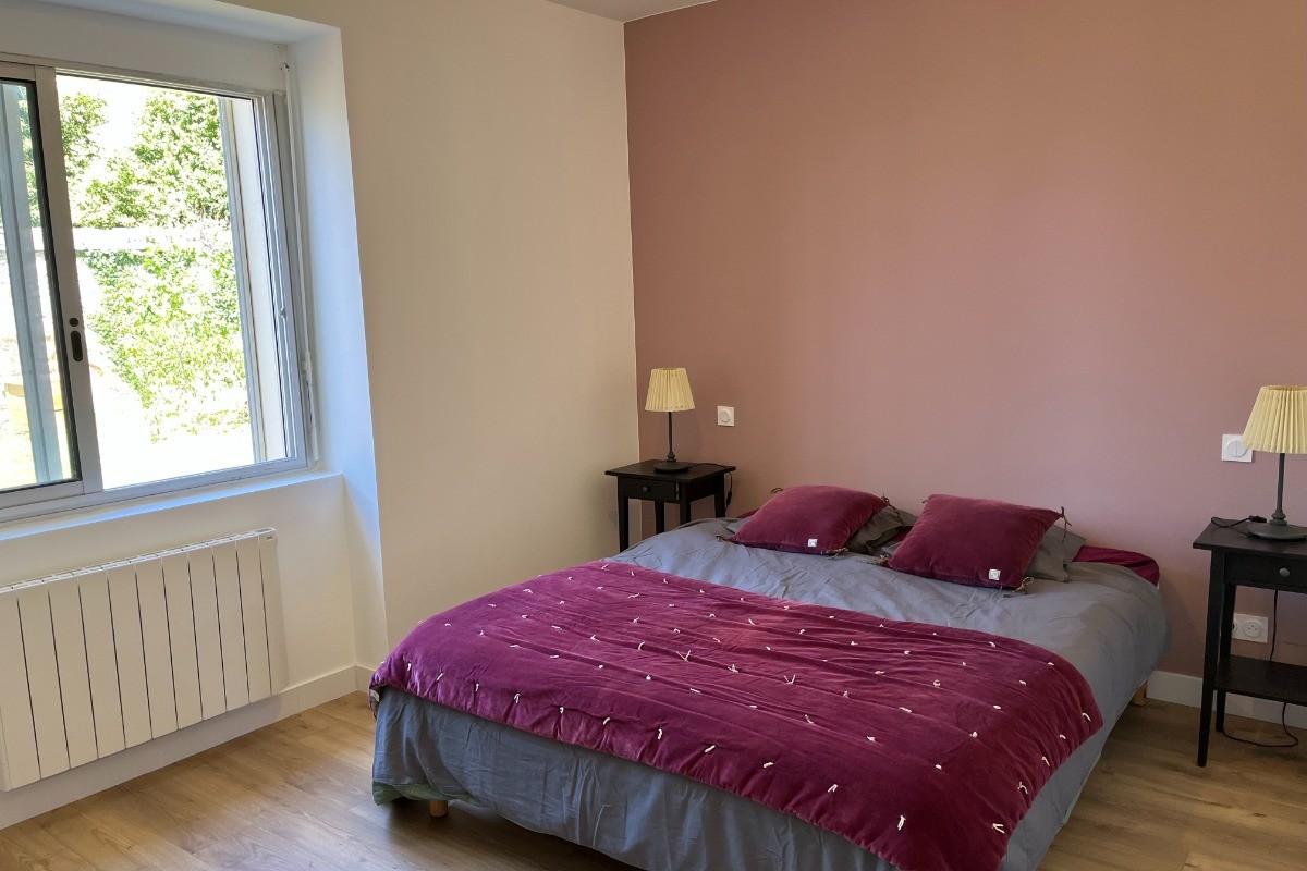 Chambre Tendresse Rez de Chaussée - Lit 2 personnes 160*200 cm