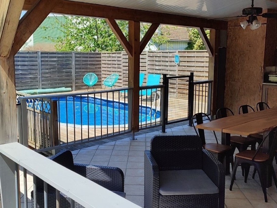 Terrasse - Gîte du Pré Forestier