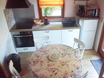 cuisine vue de la mezzanine