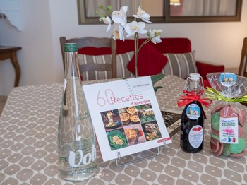 Un cadeau d'accueil vous attend