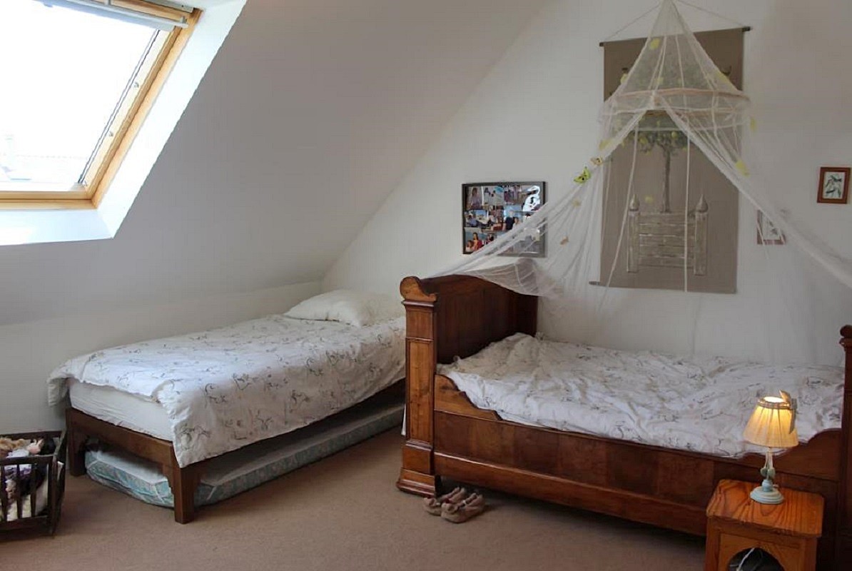 First floor: Bedroom 5 with 120cm bed and 90cm bed