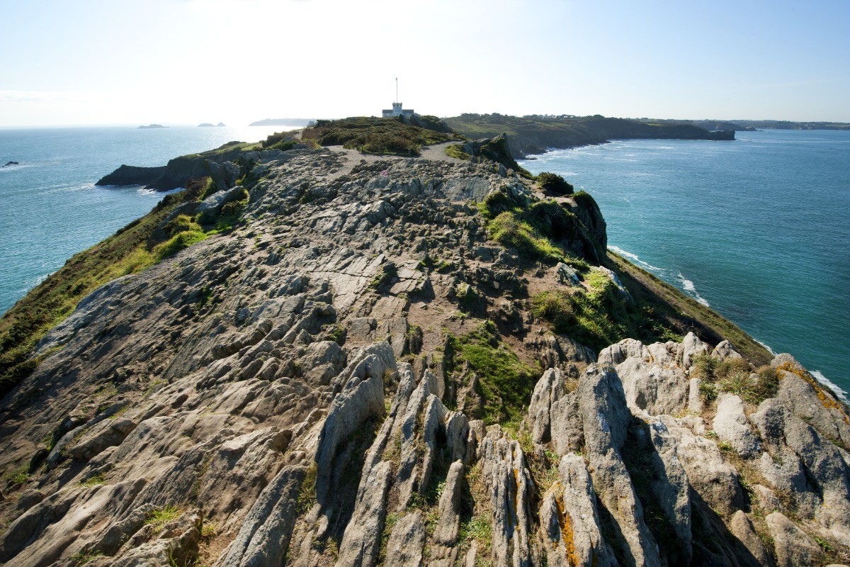La pointe du Grouin à Cancale. 
Crédits photo : CRTB RONNE-Herve