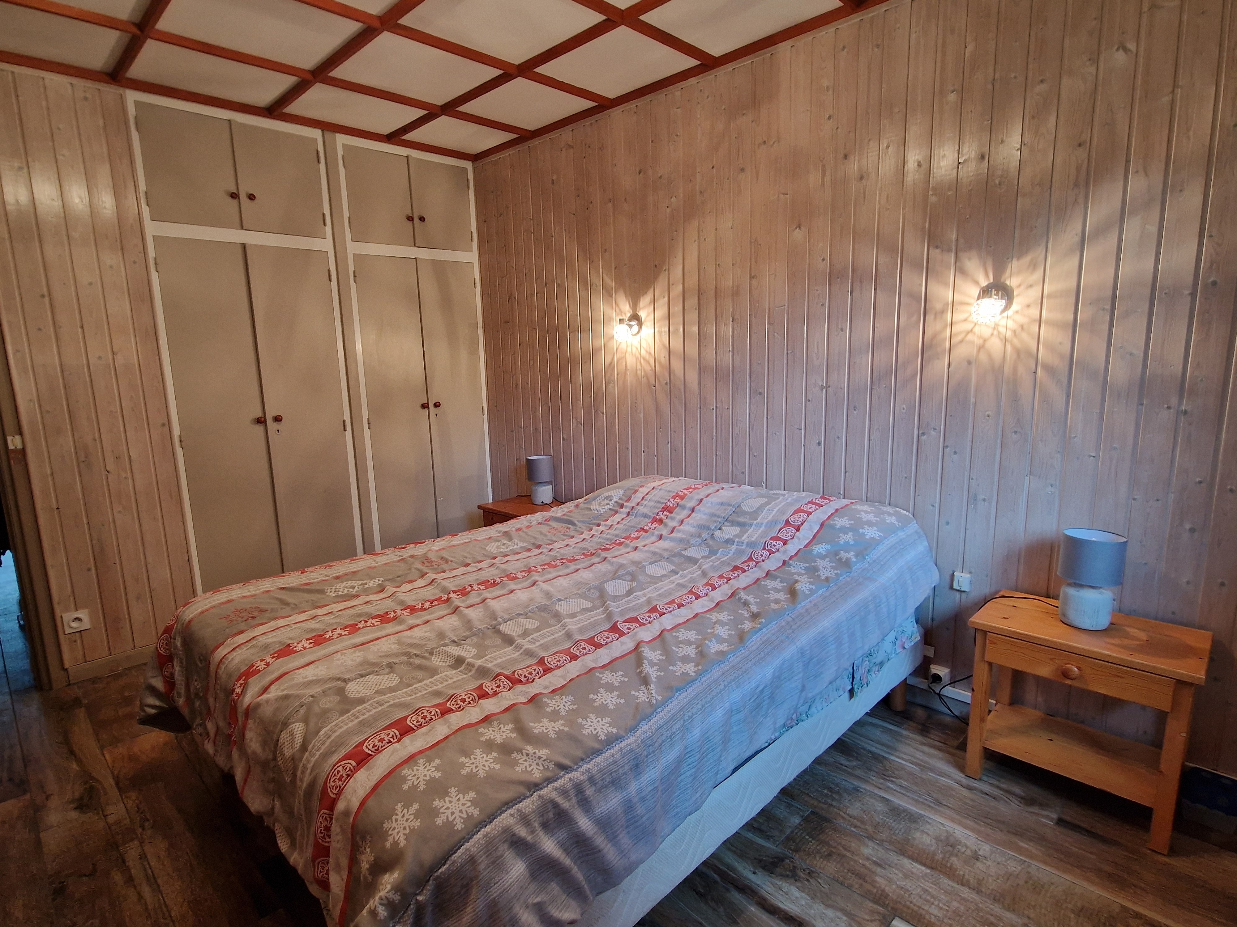 Chambre principale - Chalet des Noisetiers