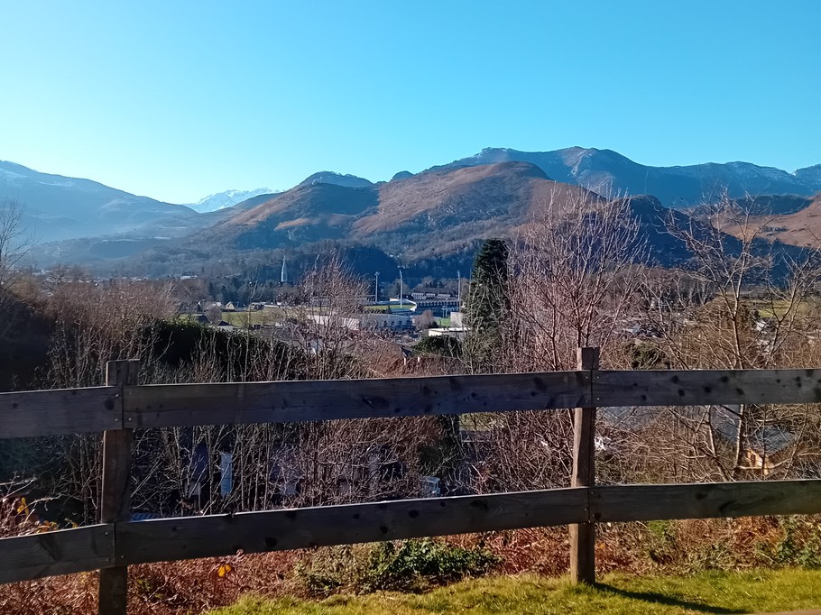 Vue depuis l'hébergement