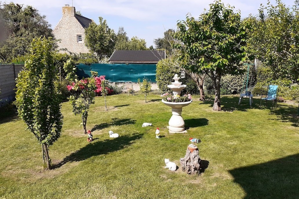 Location, Clévacances, Ploubalay, Beaussais sur Mer, jardin été