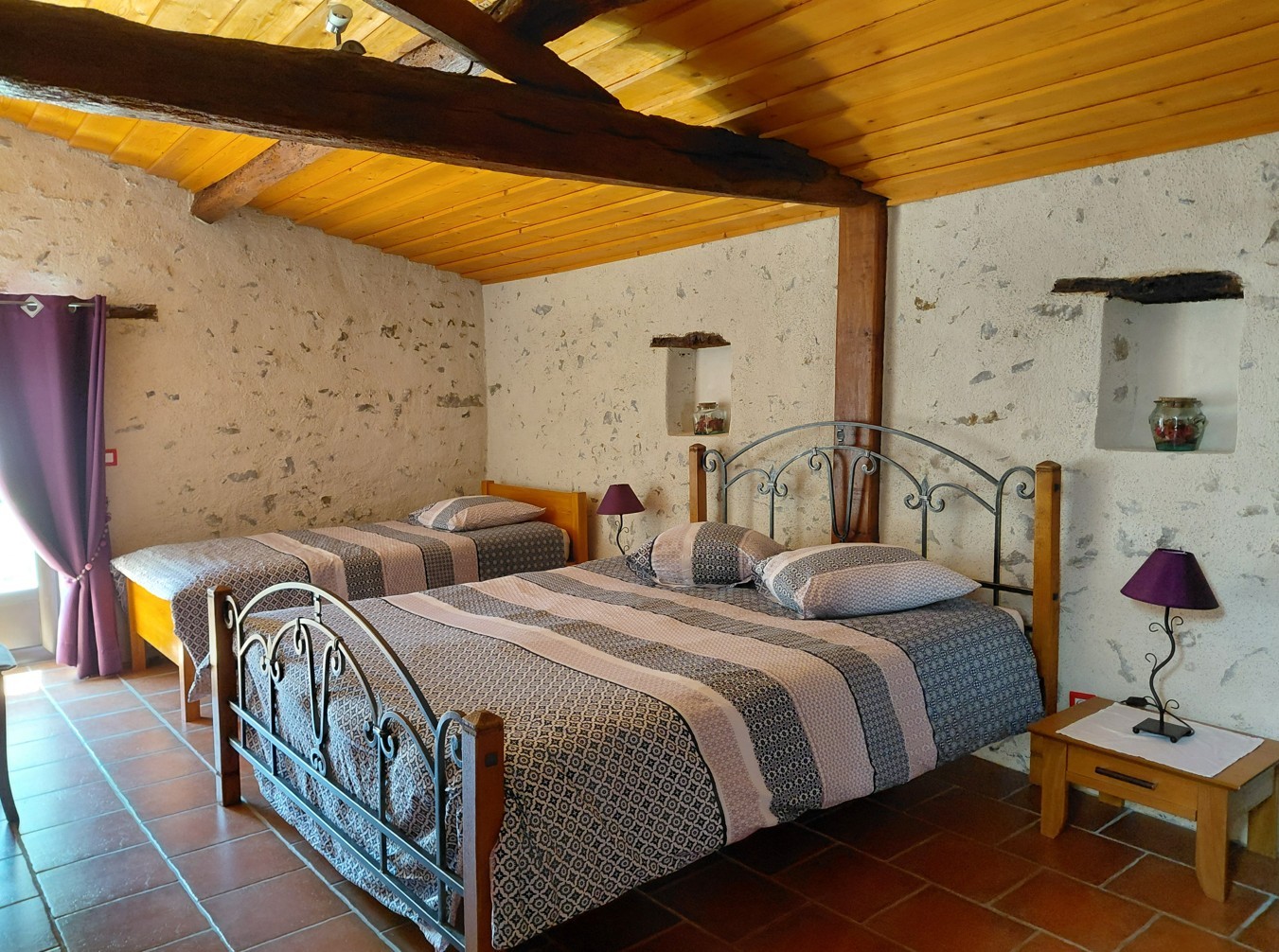 Chambre triple
