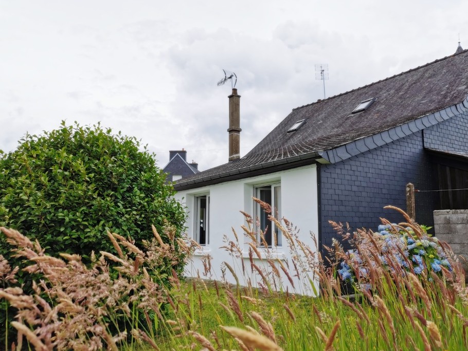 Maison sur jardin clos