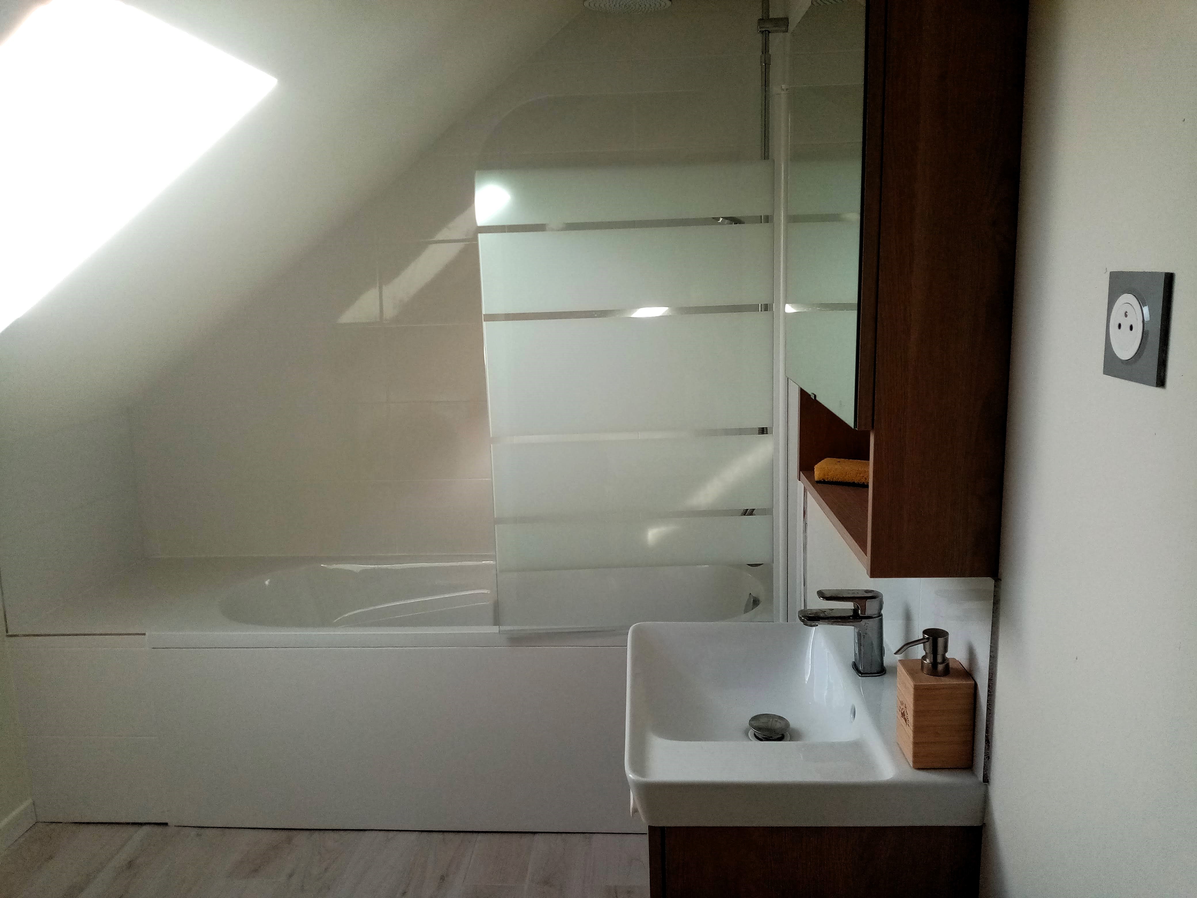 la salle de bain 1er etage