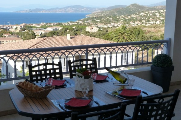 Terrasse vue de droite  - Cap Corse