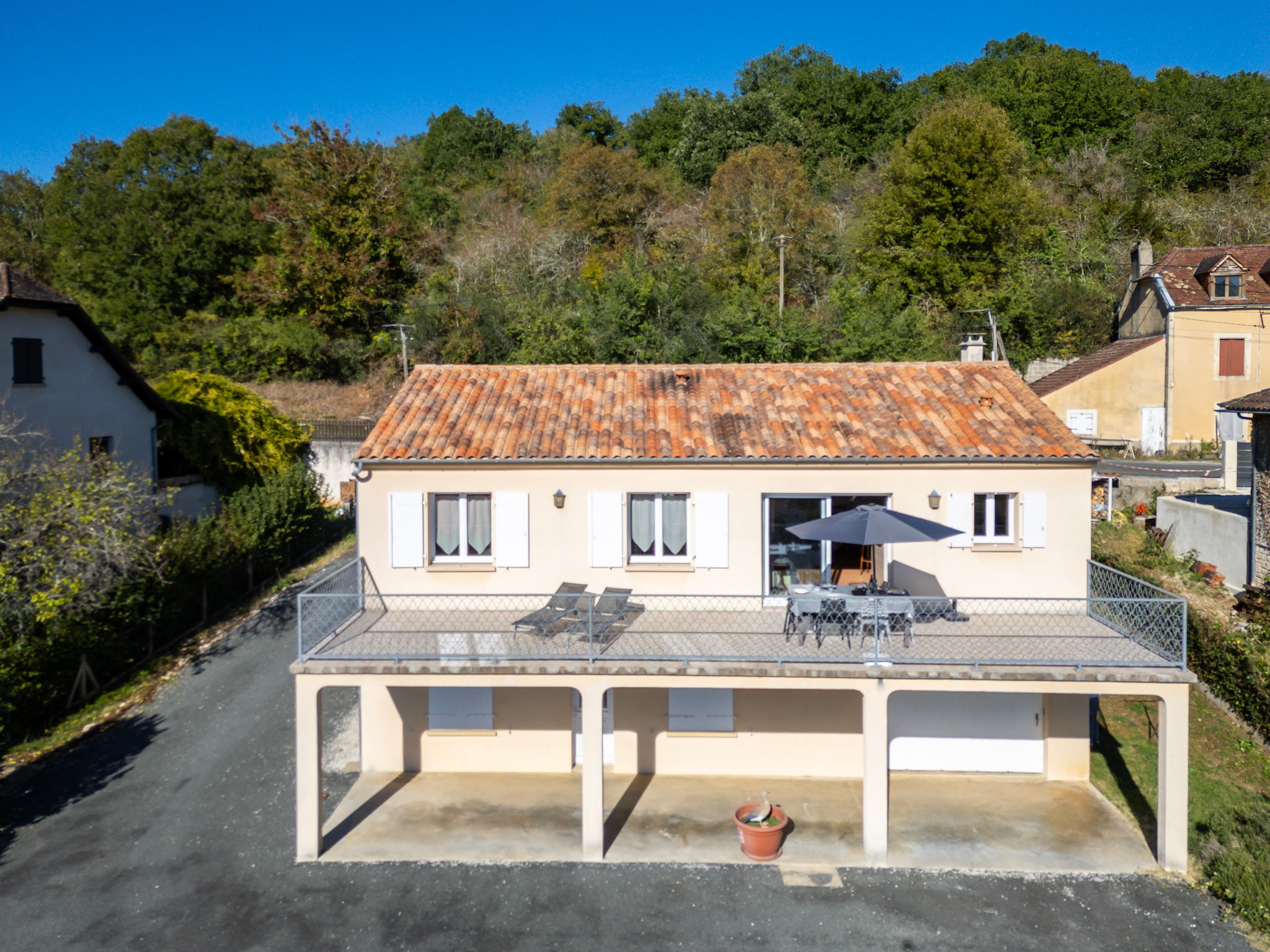 Vue aérienne