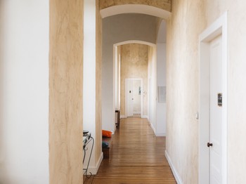 couloir desservant les chambres