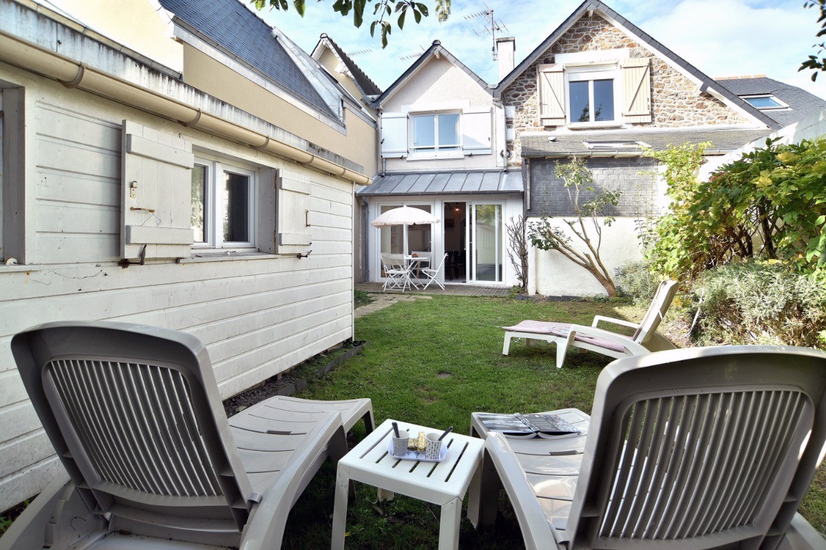 Jardin exposée Ouest
