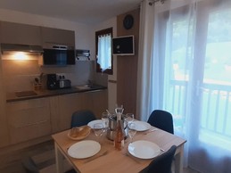 coin cuisine vue montagne