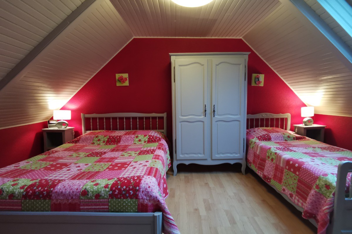Chambre avec lit 140 + lit 90
