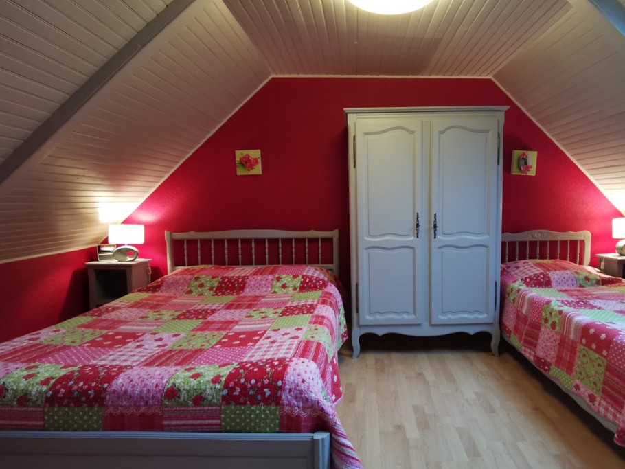 Chambre avec lit 140 + lit 90