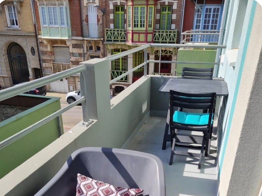 Balcon Mers les Bains Studio Trimaran Hauts de France